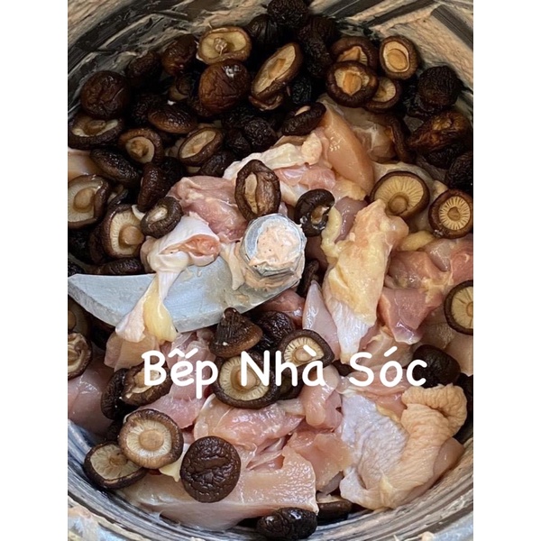 Xúc xích gà nấm eatclean/healthy 500gr