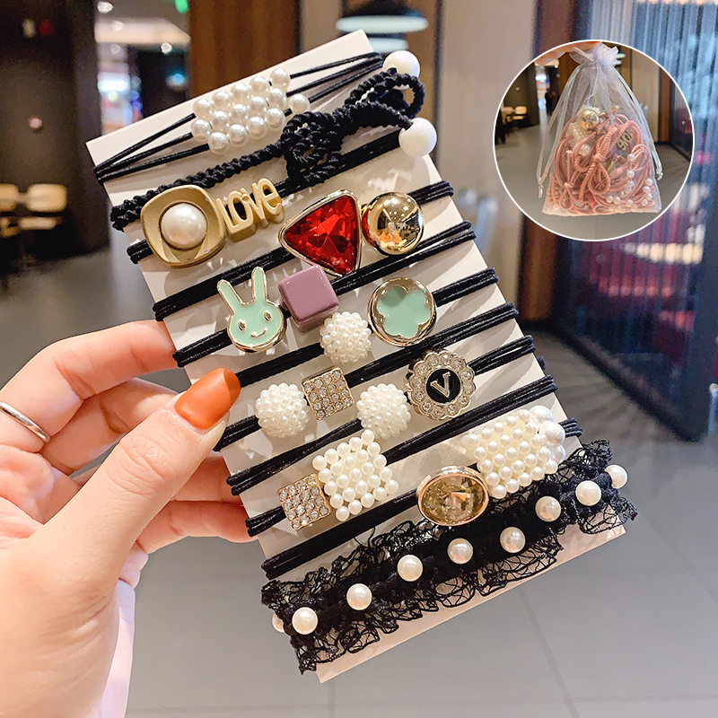 Dây buộc tóc thiết kế đơn giản dễ thương phong cách Hàn Quốc