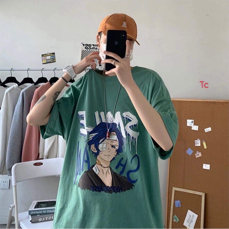 Áo thun tay lỡ cậu bé SHAM TC12