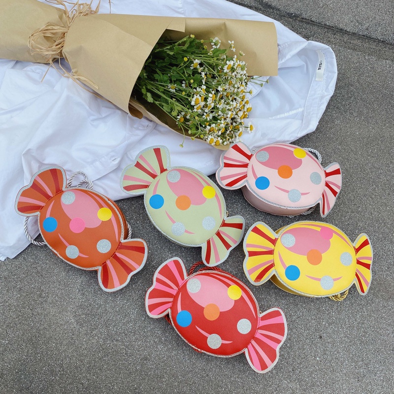 Túi Đeo Chéo Mini Kiểu Dáng Công Chúa Dễ Thương Cho Bé Gái