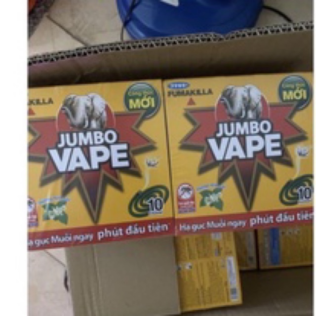 Combo 10 hop Nhang trừ muỗi jumbo mạnh gấp 2 lần