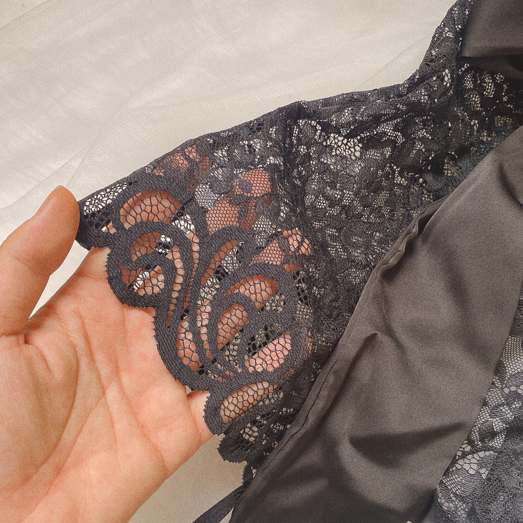 [Q11.HCM] [LL796] Jumsuit Sexy- Bodysuit Hoa Mềm Mại Quyến Rũ - Váy ngủ nữ gợi cảm Cô chủ nhỏ chuyên sỉ