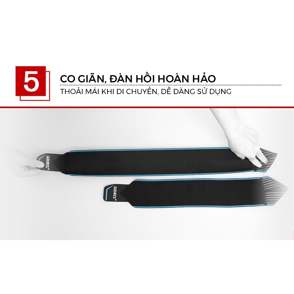 Đai Quấn Bảo Vệ Mắt cá Chân Chính hãng Aolikes + Hướng dẫn chi tiết