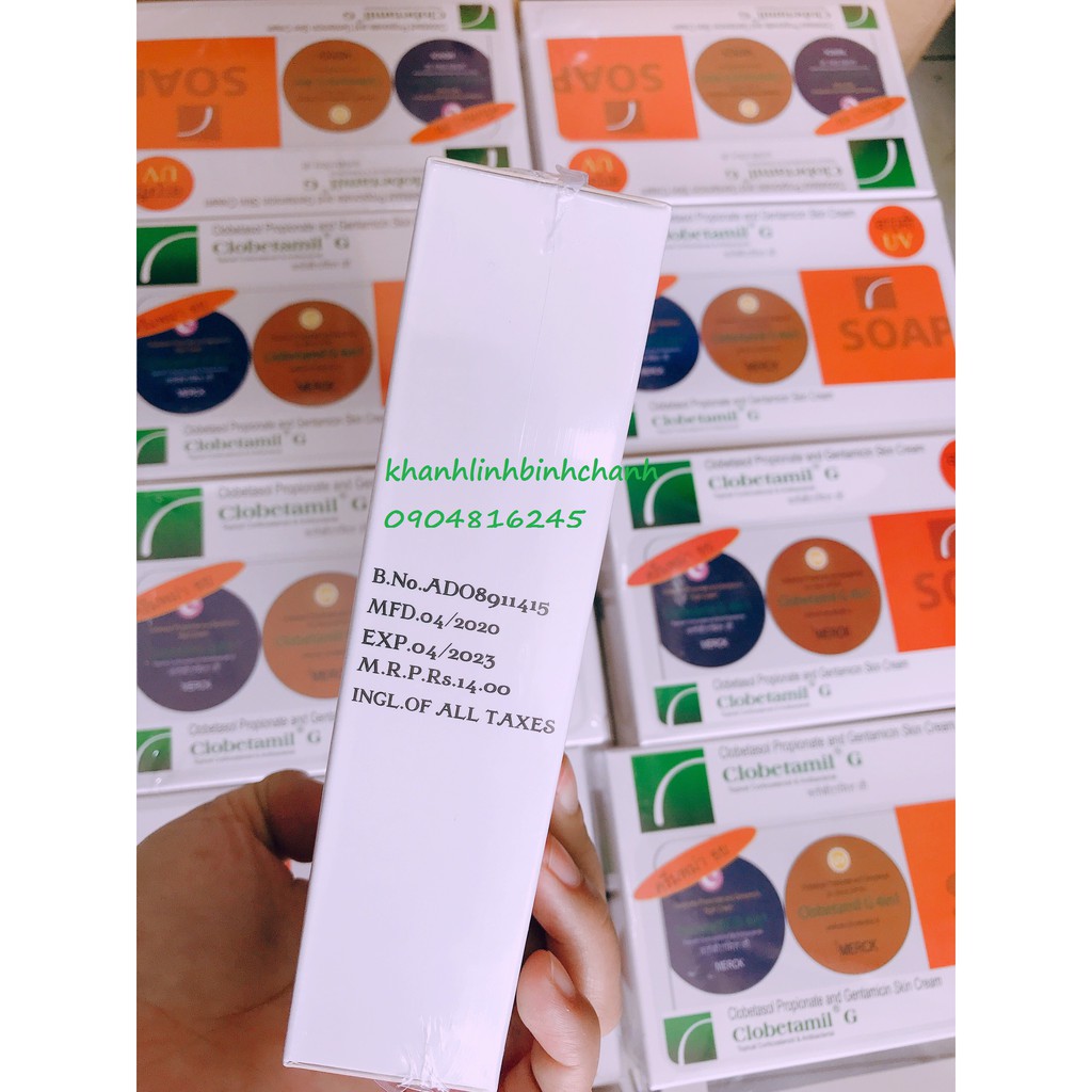 BỘ KEM NÁM CLOBETAMIL G cao cấp thái lan MẪU MỚI, MẪU CŨ