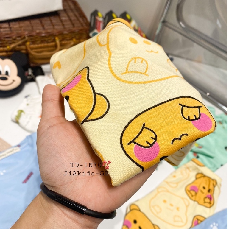 [Bé:8-27kg] Bộ Quần Áo Dài Tay Minky Mom Thun Lạnh Thoáng Mát Thiết In Hoạ Tiết Toàn Thân Cho Bé 0-7 Tuổi- Mã TD-IN70