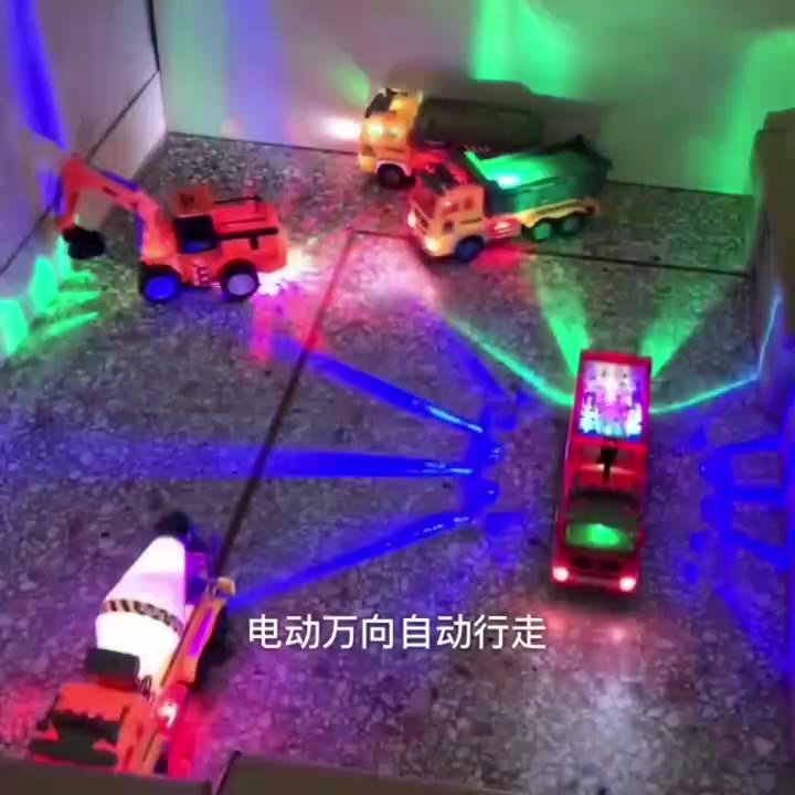 Xe tải đồ chơi có đèn và nhạc GeeToy