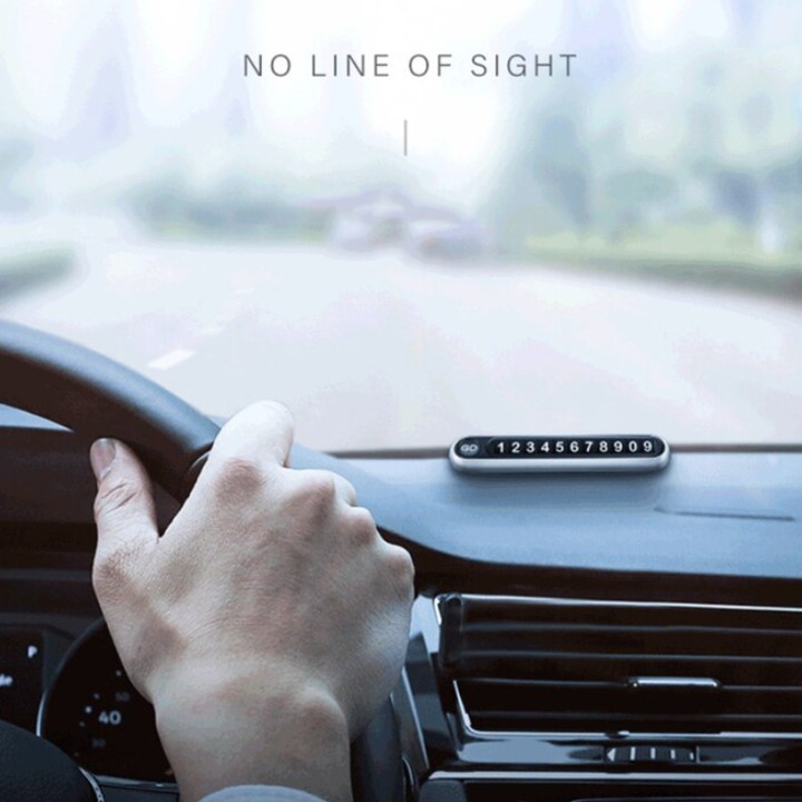 Bảng số điện thoại cao cấp trên ô tô DK-GD211 - phukienotovagiadung