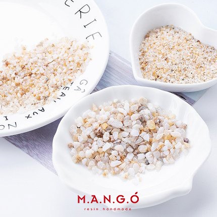 Cát tọa hiệu ứng biển dùng trang trí resin