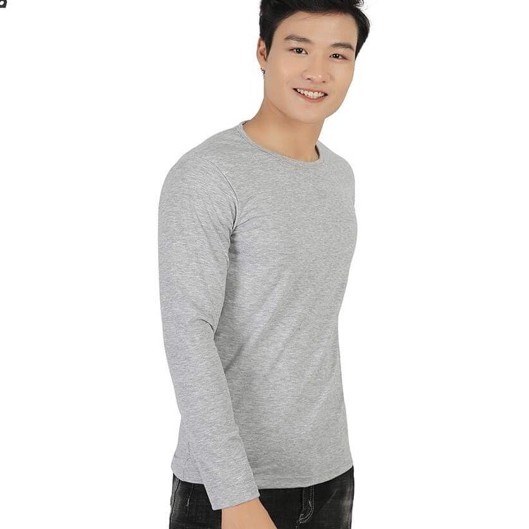 HÌNH ẢNH THẬT Áo thun nam body tay dài năng động | BigBuy360 - bigbuy360.vn