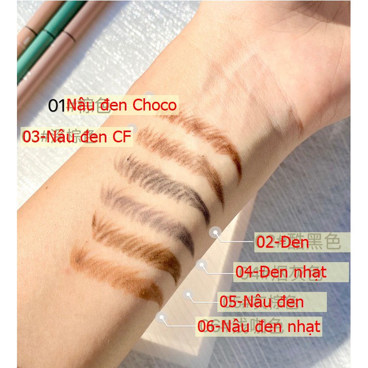 Chì Kẻ Mày 2 Đầu Thanh Mãnh Maxfine Auth Nội Địa sỉ Kang | BigBuy360 - bigbuy360.vn