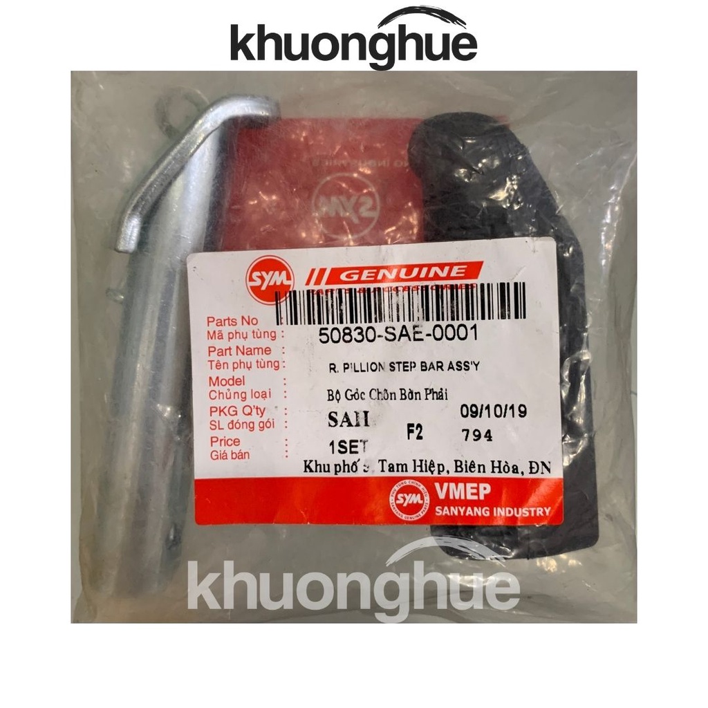 Gác Chân Sau Bên Phải Xe Elegant 50cc  Chính Hãng SYM