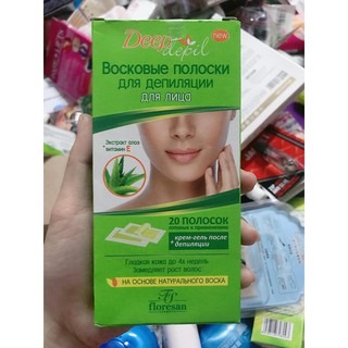 Miếng WAX tẩy Lông Mặt Deep Depil