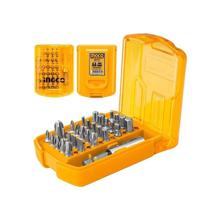 BỘ ĐẦU NỐI VÀ MŨI BẮT VÍT ĐA NĂNG 30 CHI TIẾT TOTAL TACSD10306, INGCO AKSD08301