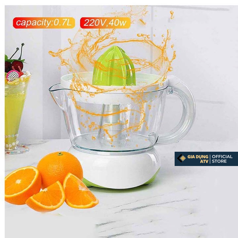 Máy vắt cam tự động SOKANY chạy bằng điện_kèm phụ kiện máy vắt cam dung tích 0,7l xoay 2 chiều
