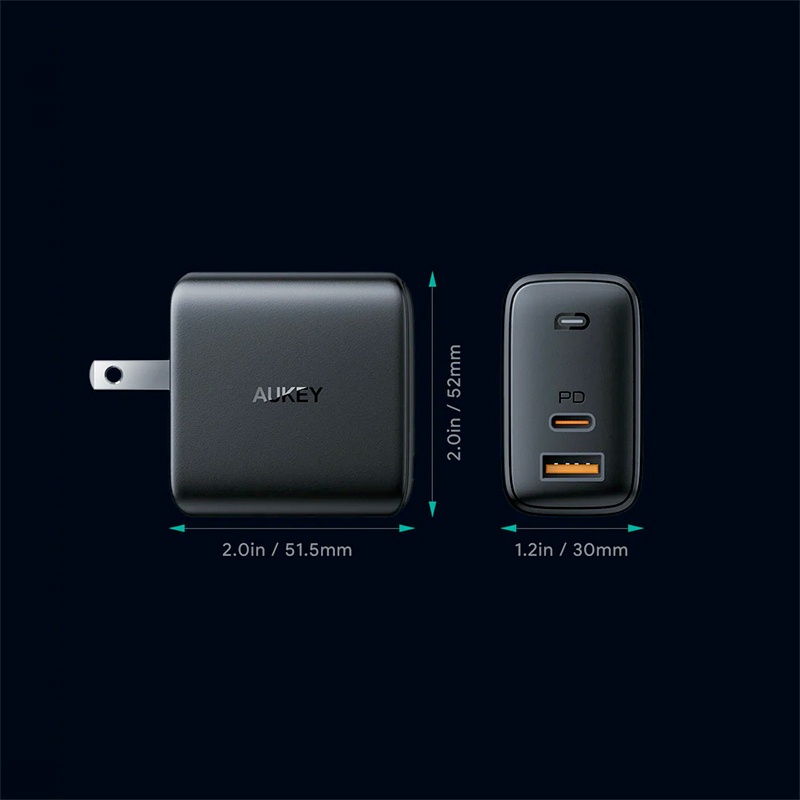 CỦ SẠC NHANH AUKEY OMNIA MIX 65W PA-B3