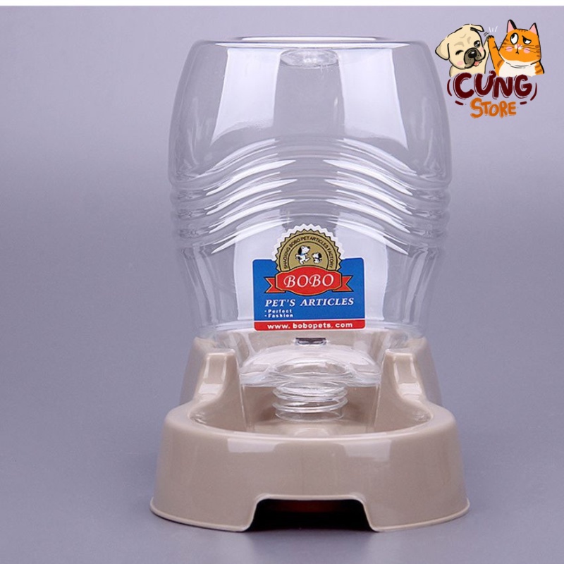 Bình nước tự động cho chó, cho mèo, cho pet Cưng Store CS18 ra nước uống tự động cho chó