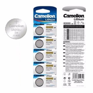 Pin Lithium Battery CR2032 Camelion 3V (vỉ 5 viên)