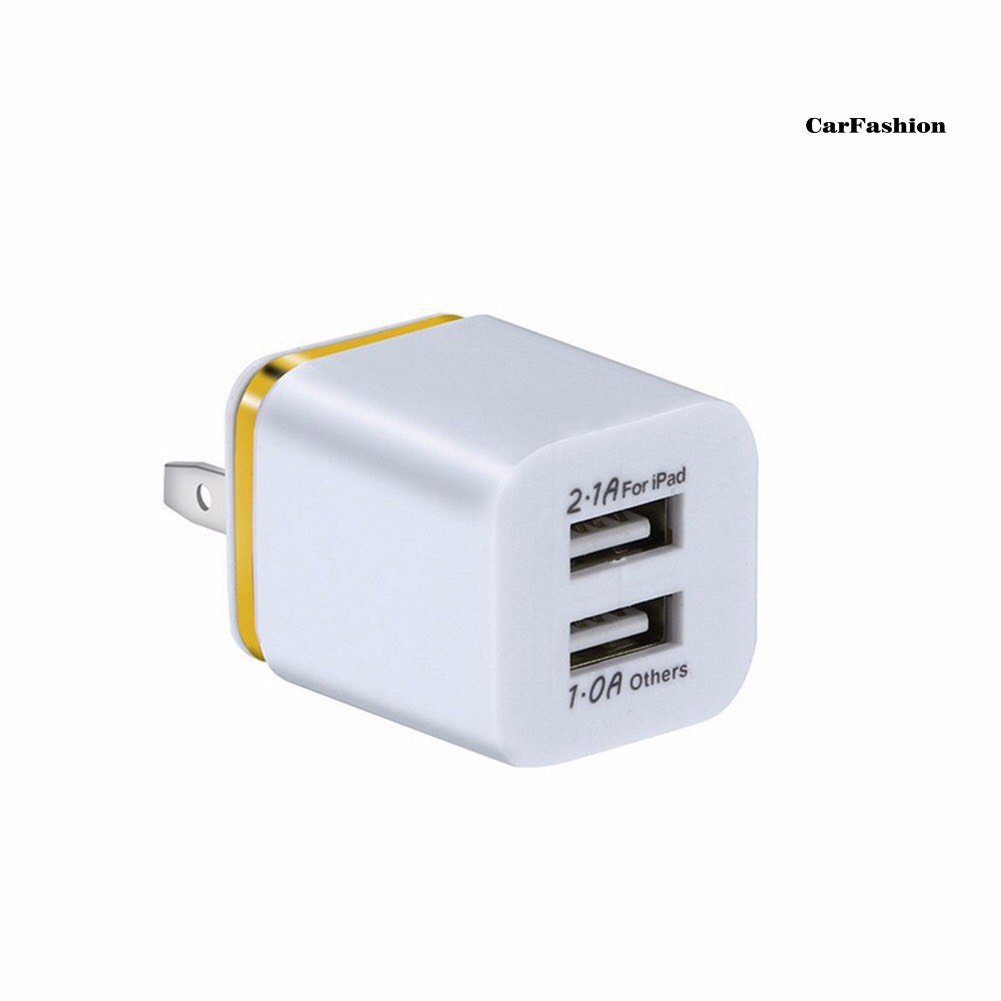 Củ sạc 2 cổng đầu USB cao cấp ,củ sạc kép kết nối điện áp 5V 2.1A , sản phẩm chất lượng tiện lợi sử dụng 5.0