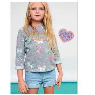 Quần Short jean Kiabi Bé gái