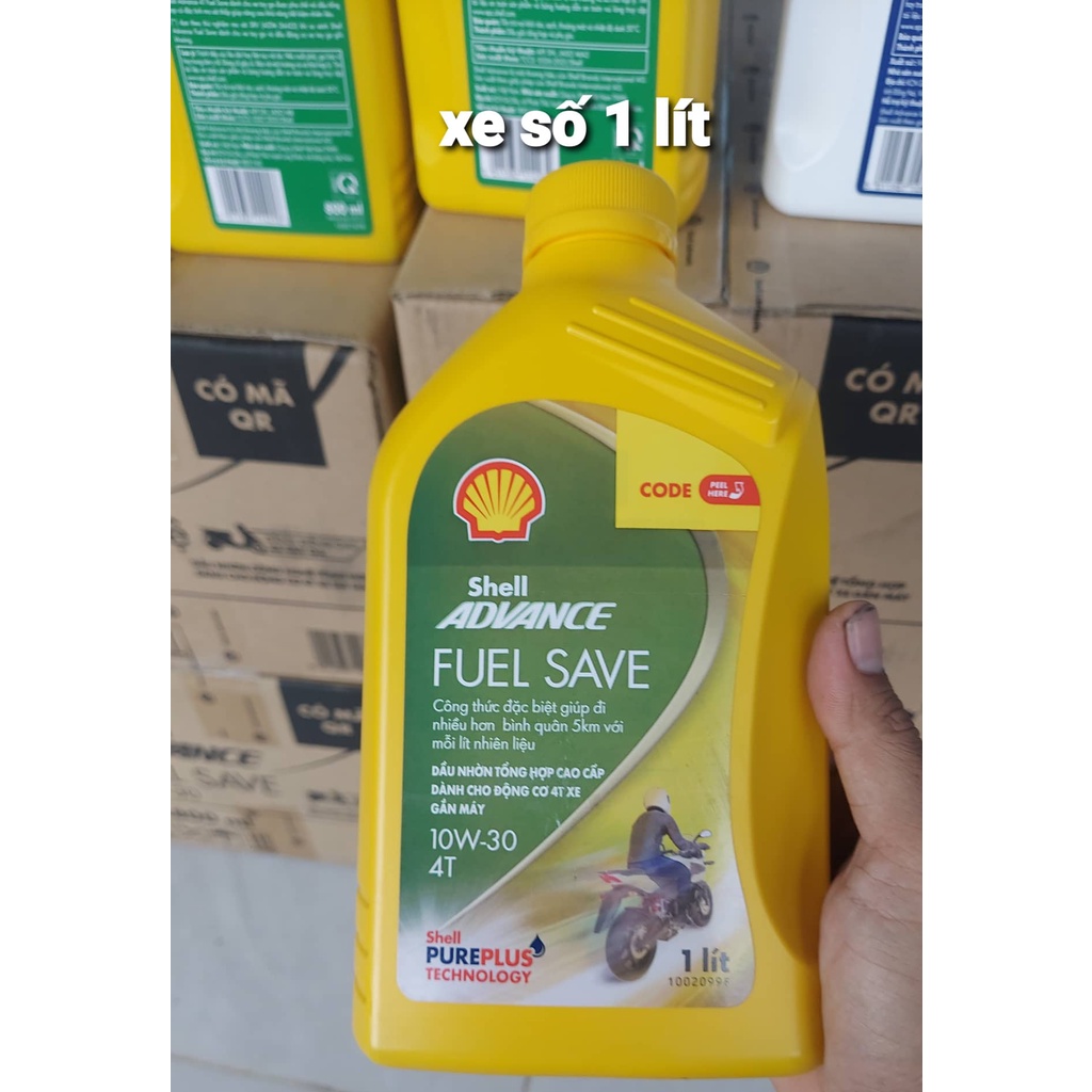 Nhớt Shell Advance tiết kiệm nhiên liệu xe ga và xe số