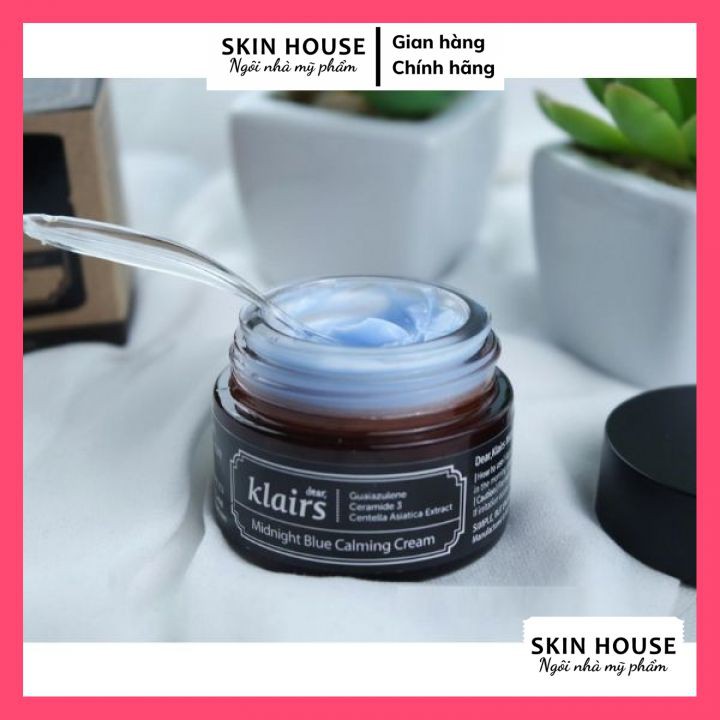 Kem Dưỡng KLAIRS - Kem Dưỡng Làm Dịu, Phục Hồi Da Tổn Thương, Klairs Midnight Blue Calming Cream