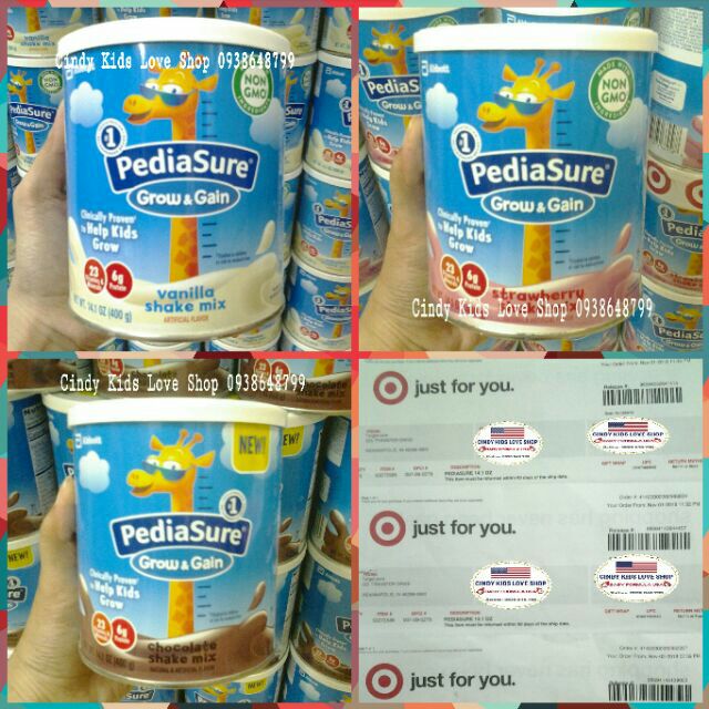 Sữa Pediasure 400g Mỹ