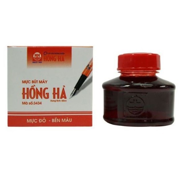 Mực Lọ Bút Máy Hồng Hà