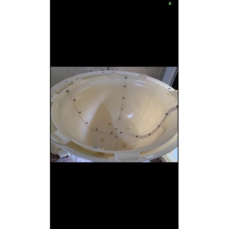 Bộ khuôn tròn 90 Tùng - Mai chân quỳ: khuôn đúc chậu cảnh nhựa ABS