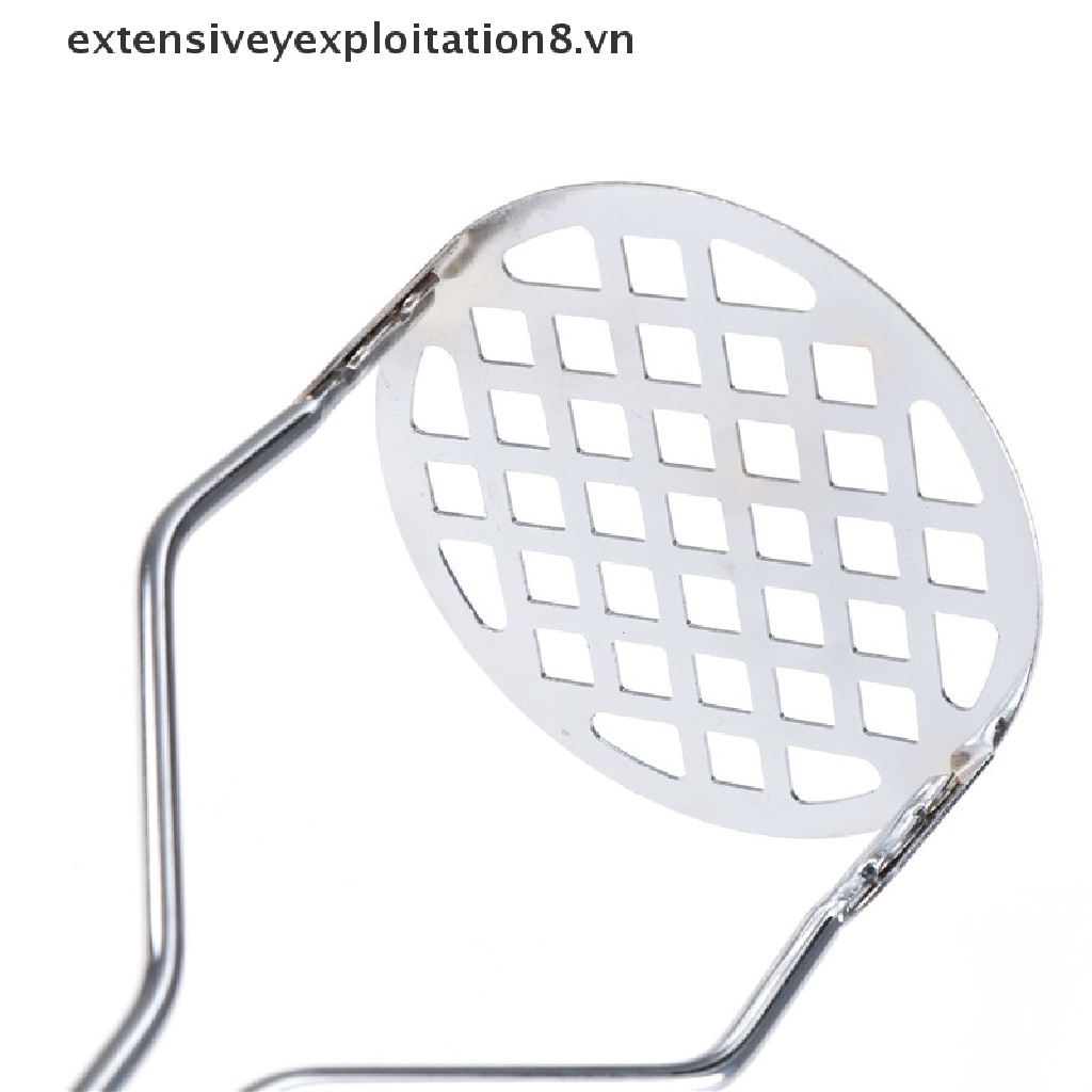 Dụng Cụ Nghiền Khoai Tây / Rau Củ / Trứng Bằng Inox Tiện Dụng Cho Nhà Bếp