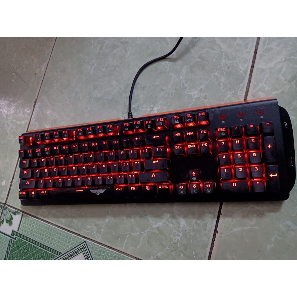 {FREESHIP} Bàn phím cơ Newmen GM368 hàng chính hãng thanh lý nét vẫn dùng tốt giá rẻ