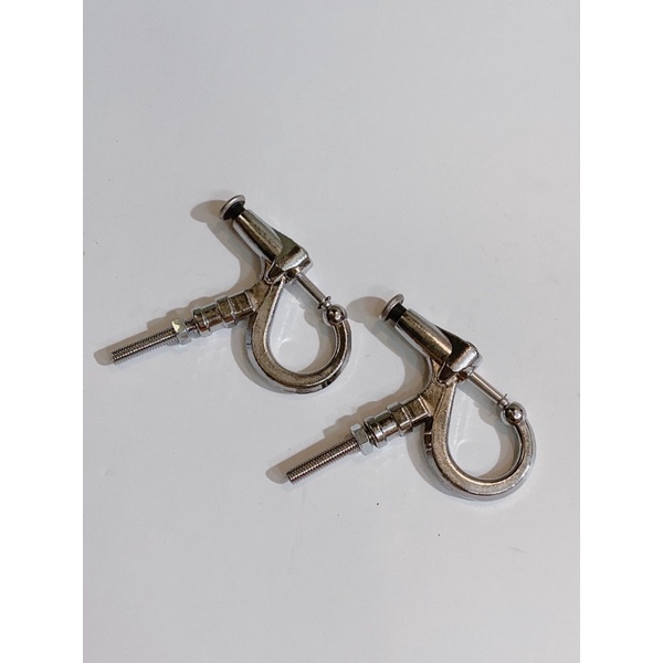 Cặp móc bấm bửng treo đồ xe máy siêu tiện lợi hàng đẹp loại dày