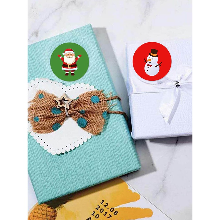 Set 500 sticker Hoạt Hình Dán Quà Tặng Giáng Sinh