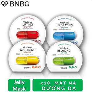 [HỘP] Mặt Nạ Giấy Dưỡng Da BNBG Vita Genic Jelly Mask 10 Miếng
