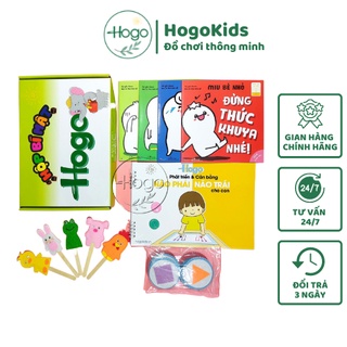 Bộ đồ chơi thông minh kích thích giác quan trí thông mình tư duy quan sát tập trung cho con từ 1 - 2,5 tuổi Hogo 2