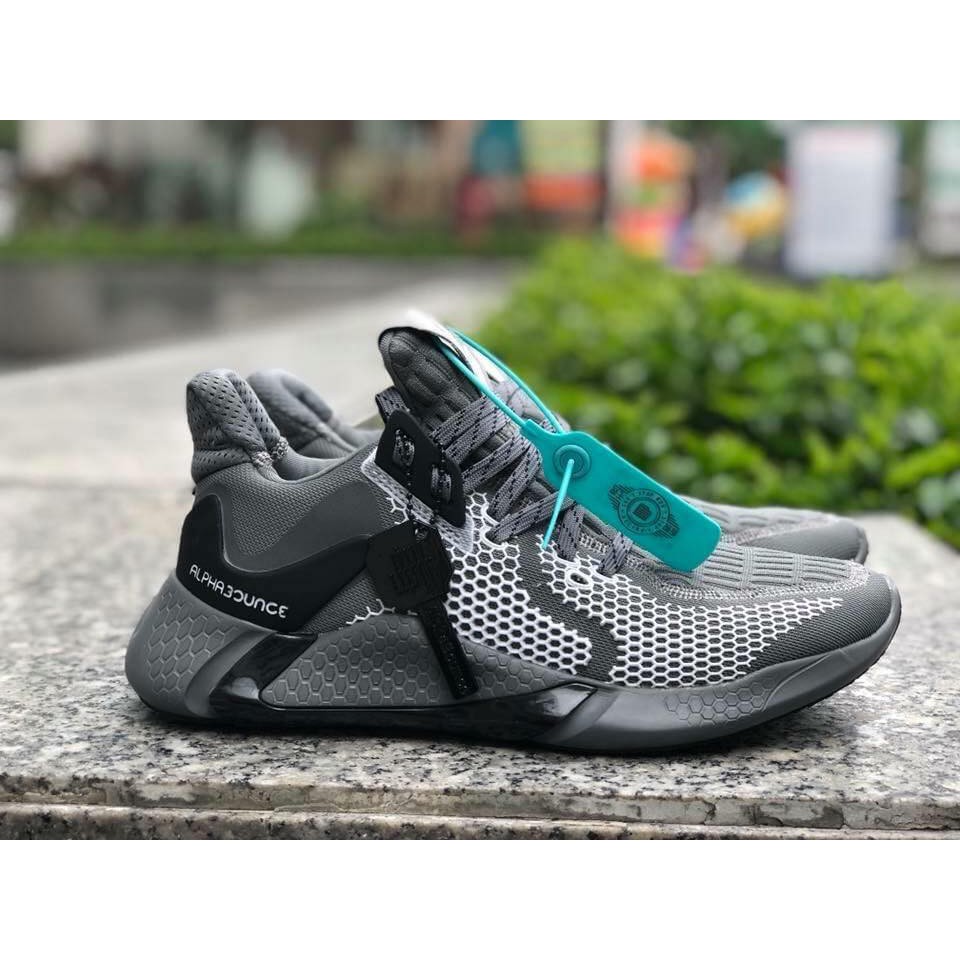 [ Full Box ] - Giày Thể Thao Nam Adidas Aphabounce Bản Mới Nhất 2020 - Phiên Bản Xám Full