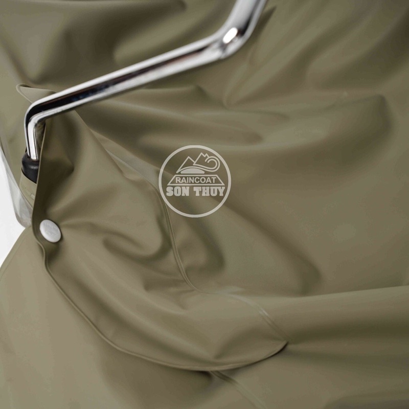 Áo mưa choàng 2 mũ vải nhựa PVC nhập khẩu chính hãng Sơn Thuỷ đa dạng màu nam nữ