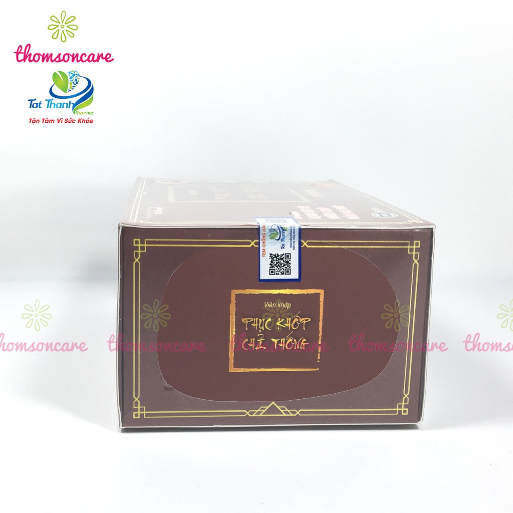 Viên bổ khớp Phục Khớp Chỉ Thống giúp dưỡng khớp, giảm đau nhức từ dược liệu và glucosamin, xương khớp chắc khỏe