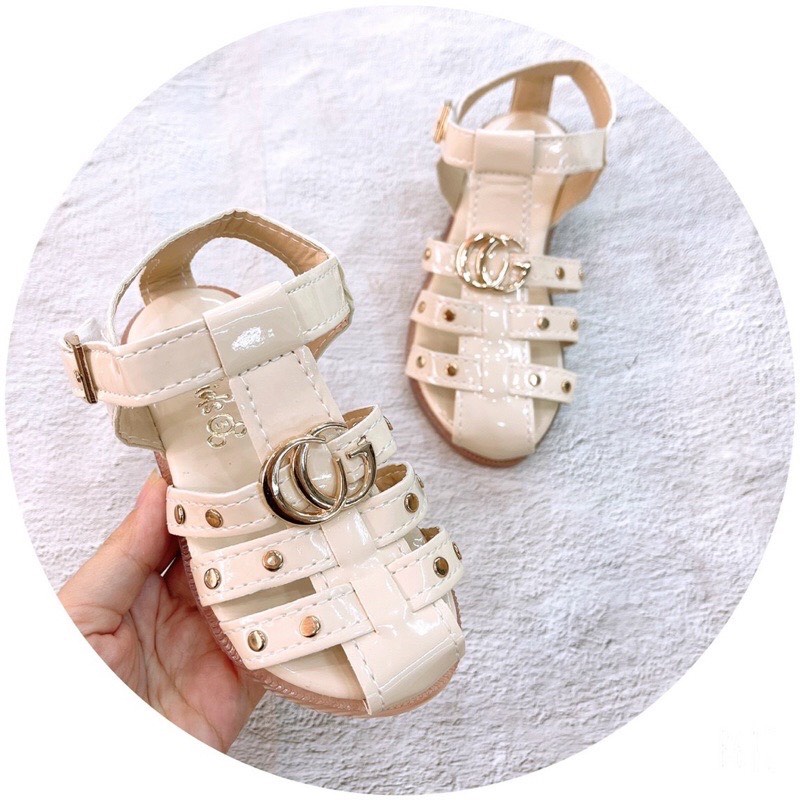Sandal rọ da bé trai bé gái