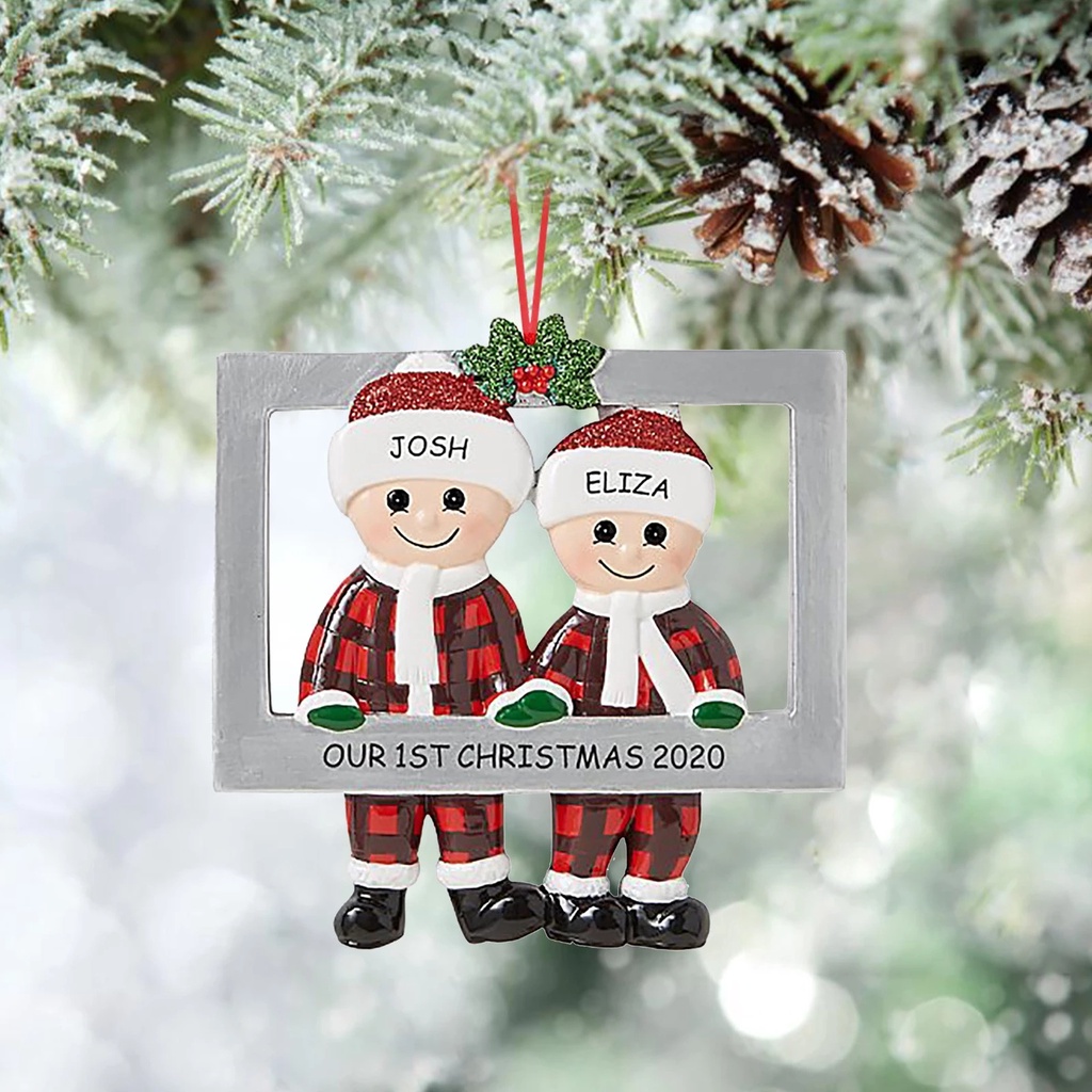 Phụ Kiện Trang Trí Cây Thông Giáng Sinh Hình Ông Già Noel DIY