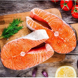 Cá hồi chile cắt khoanh - cá hồi cắt khoanh 500gr