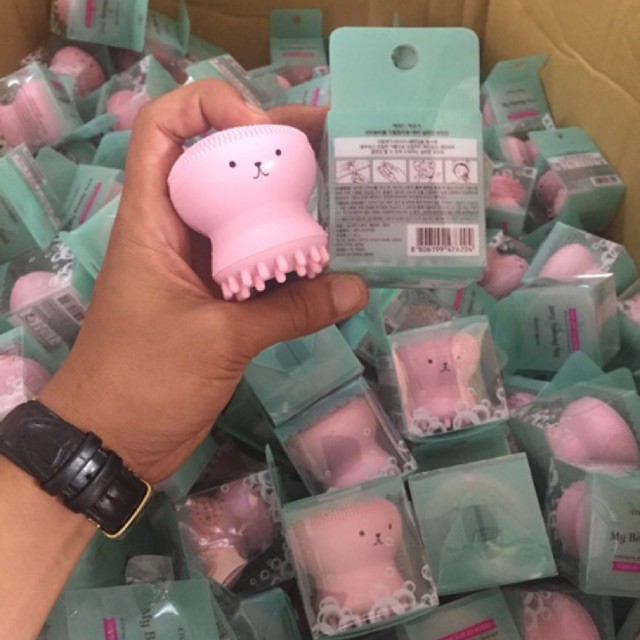 Bông Rửa Mặt Bạch Tuộc Hot And Hit( có hộp) | BigBuy360 - bigbuy360.vn