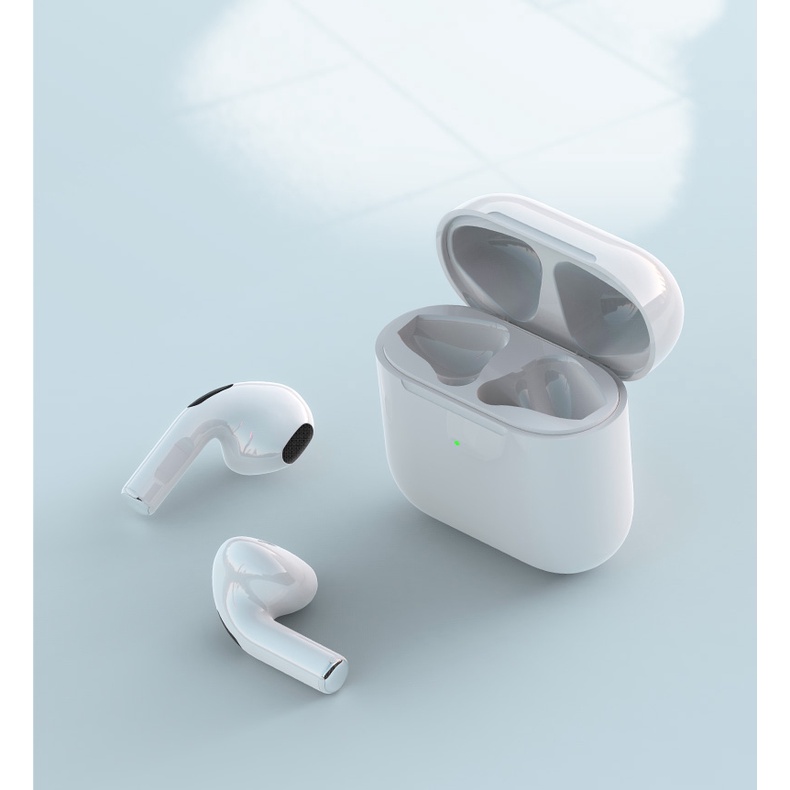 Tai nghe bluetooth pro 4 hỗ trợ đổi tên,định vị, âm thanh hifi pin siêu trâu