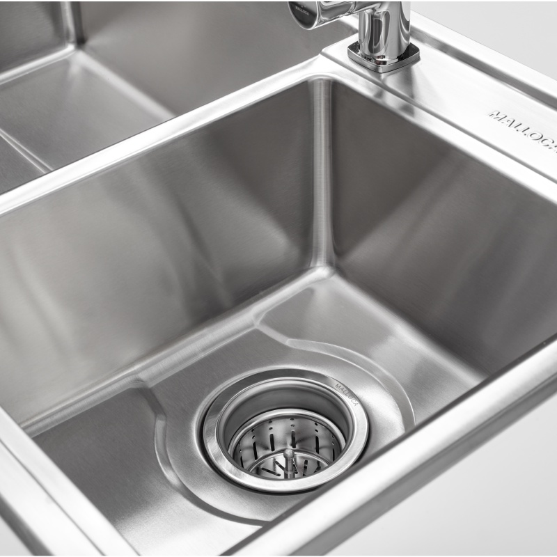 Chậu Rửa Chén Malloca MS 5082W - 2 Ngăn - Ngang 82cm