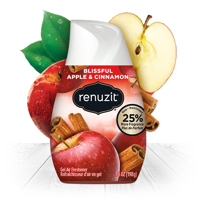 Sáp Thơm Phòng Renuzit Blissful Apple Cinnamon 198g