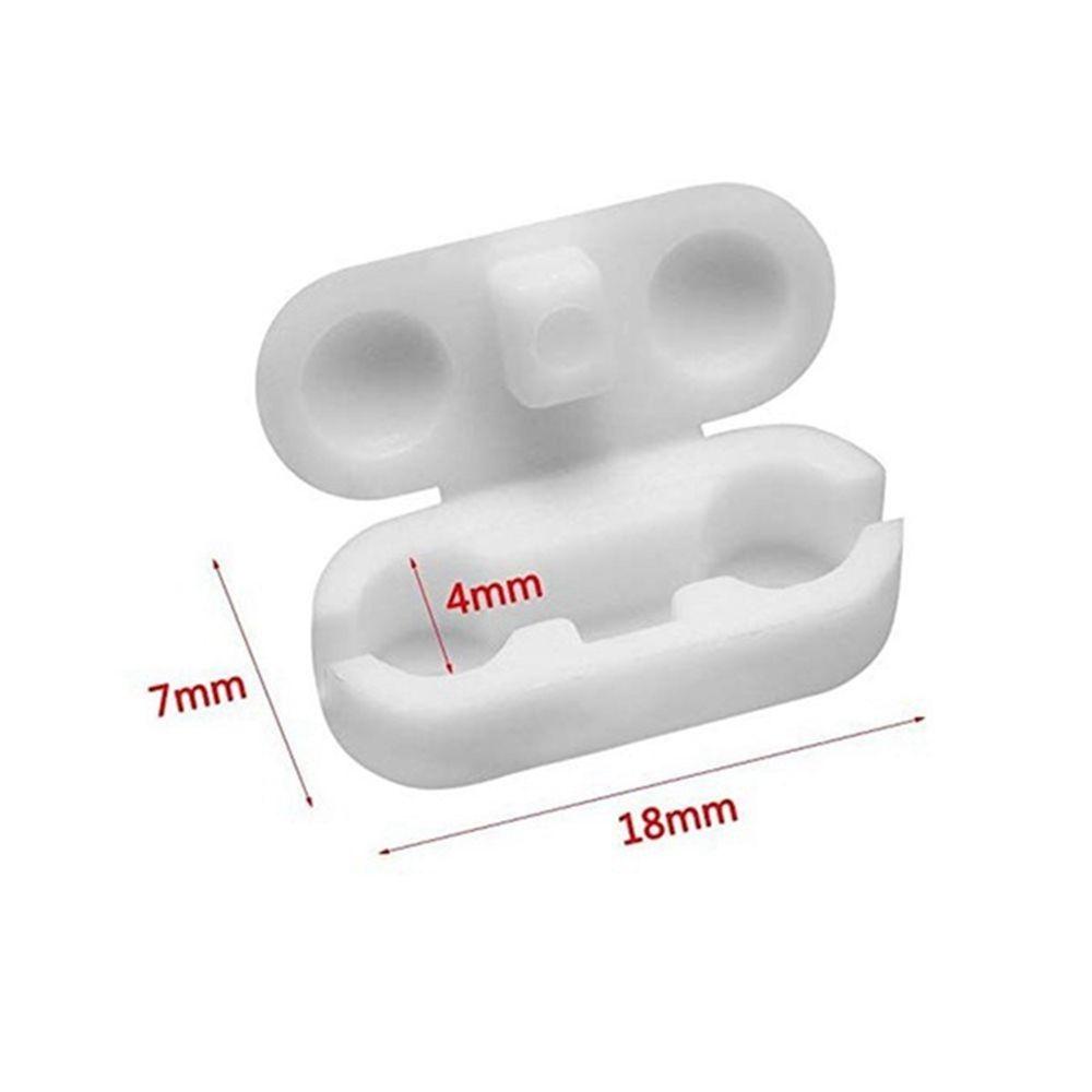 Kẹp Nối Rèm Cửa Màu Trắng 4.5 * 6mm Tiện Dụng