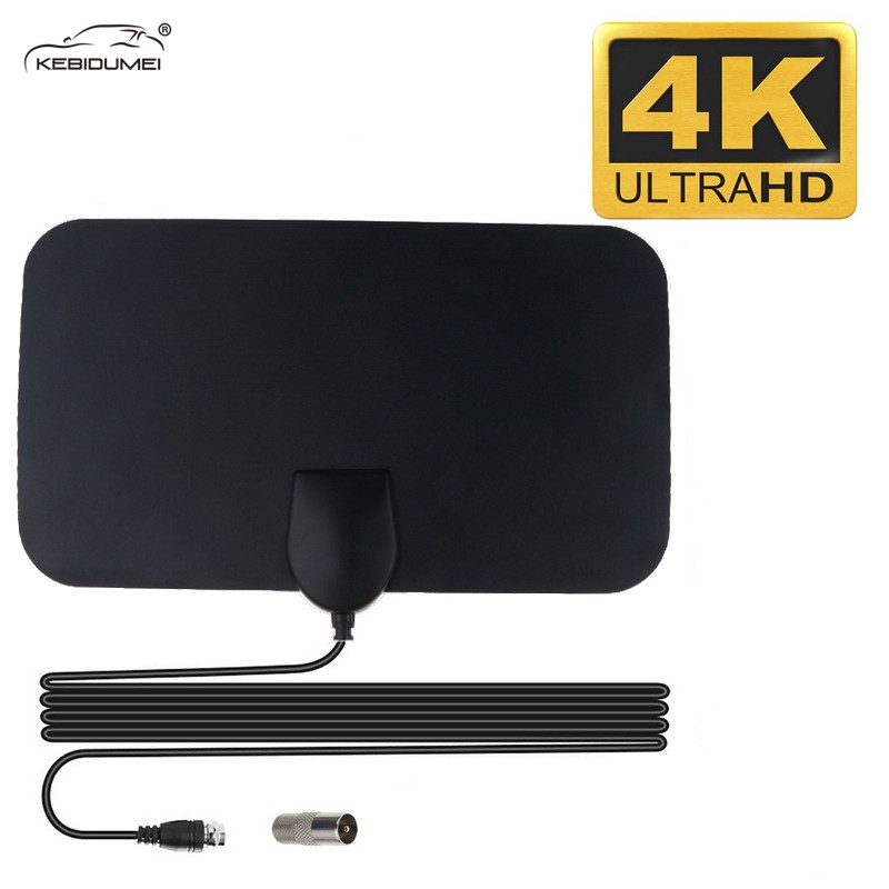 Ăng Ten KEBIDUMEI 50 Dặm 1080P Dành Cho TV HDTV Kỹ Thuật Số 21×12cm