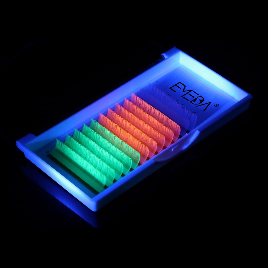 ME Lông Mi Giả Màu Neon Phát Quang