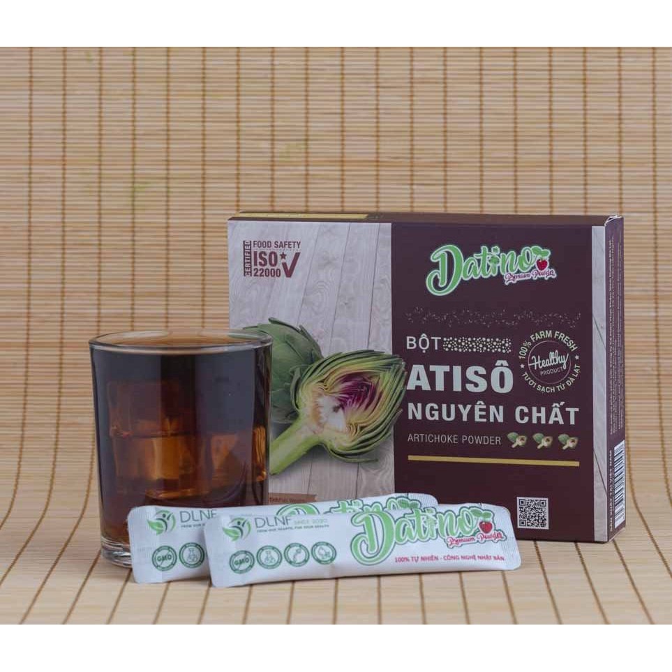 Bột Atisô nguyên chất DATINO 15 gói x 3gram