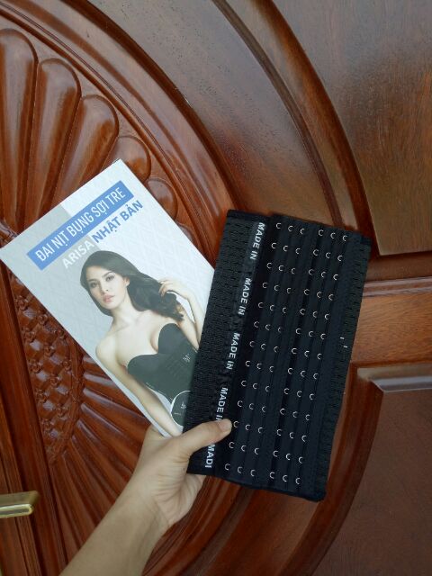 [Hàng Chuẩn Có Hộp]Nịt Bụng Sợi Tre ARISA 6 Hàng Móc Cài Có Xương Cao Cấp Thoáng Mát | BigBuy360 - bigbuy360.vn