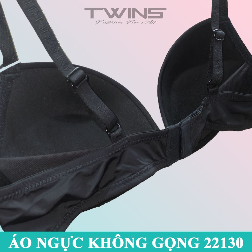 Áo ngực không gọng nữ trơn mút vừa nâng ngực SD22130 mềm mịn thoải mái màu trơn cúp xéo size 34-36-38